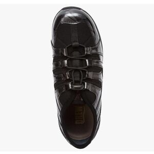 Drew Daisy Women's Black Marble Nylon Lace Up Comfort Shoes Size 7 Medium